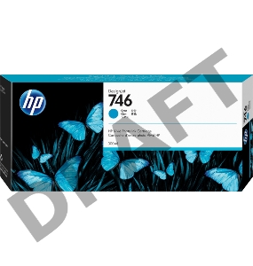 Картридж HP 746 300-ml голубой Ink Cartridge