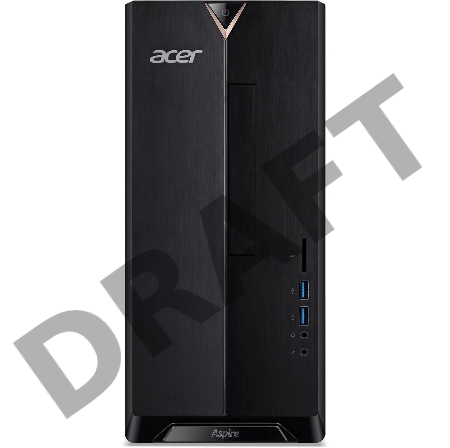 Компьютер  Acer Aspire TC-391 MT Ryzen 7 4700G (3.6) 8Gb 1Tb SSD512Gb GTX1650 4Gb CR noOS GbitEth 180W черный