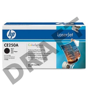 Тонер-картридж HP CE250A черный для CLJ CM3530/CP3525 5000стр.