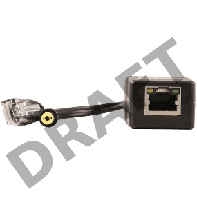 Сплиттер PoE Splitter/2 Osnovo Fast Ethernet. PoE IEEE 802.3af.- RJ45(10/100 Base-T, IE