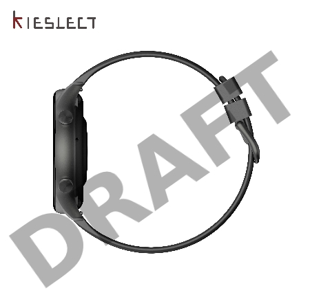 Умные часы Kieslect Kr Black/ Kieslect Smart Calling Watch Kr Black