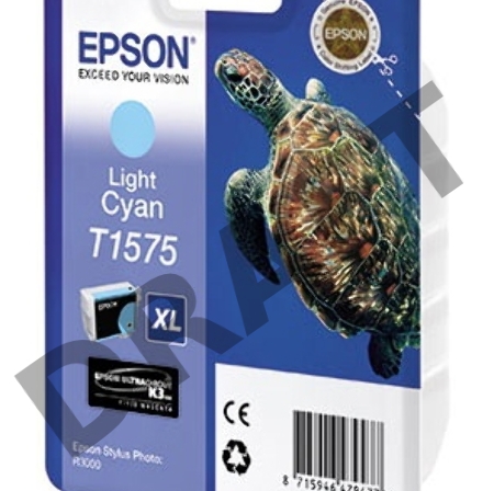 Картридж струйный Epson C13T15754010 светло-голубой для Epson St Ph R3000 (850стр.)
