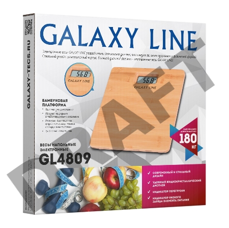 Весы напольные электронные Galaxy GL 4809