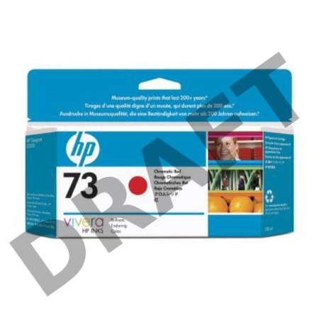 Картридж струйный HP 73 CD951A хроматический красный для HP DJ Z3200 (130мл)