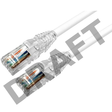 Патч-корд CAT6 UTP LSZH 4.0м белый NPC CAT 6, UTP, LSZH, WT, 4.0m