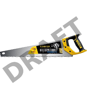 Ножовка универсальная (пила) STAYER Cobra 3D 450мм, 7TPI, 3D зуб, точн.рез вдоль и поперек волокон, для средних заготовок из всех видов материалов