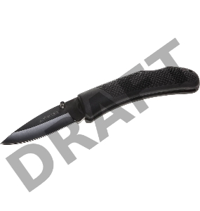 Нож STAYER складной с обрезиненной ручкой, большой