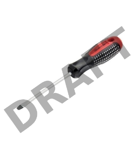 Отвертка MATRIX 11423  fusion sl6.0х100мм crv 3х компонентная рукоятка ''anti slip''