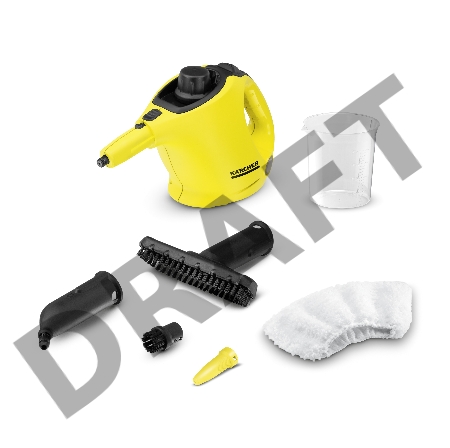 Пароочиститель ручной Karcher SC 1 1200Вт желтый