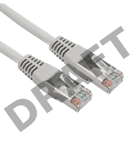 Rexant Пaтч-корд F/UTP, категория 5e, RJ45-RJ45, экранированный, 24AWG, LSZH, серый, 1,5м