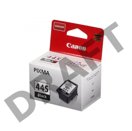 Картридж струйный PG-445 (8283B001), для Canon MG2540, Чёрный, 180 стр.