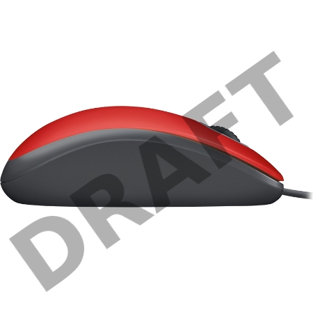 Мышь Logitech Mouse M110 Silent USB Red Ret