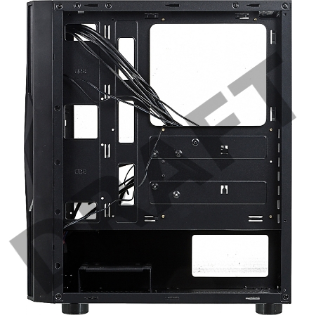 Корпус Formula F-3401 (V1) черный без БП ATX 3x120mm 2xUSB2.0 1xUSB3.0 audio bott PSU