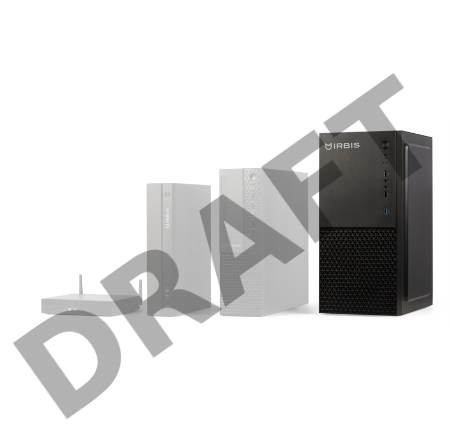 Компьютер IRBIS PCB301, PC, Midi Tower, Intel Core i3 11th,RAM 16Gb, SSD 256Gb, video integrated, Wi-Fi6, bluetooth 5