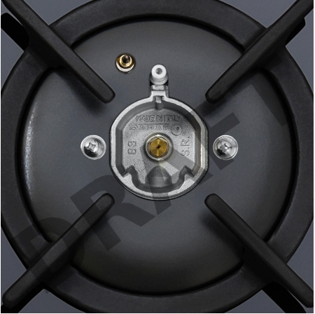 Газовая варочная поверхность Maunfeld EGHG.64.1CB/G черный