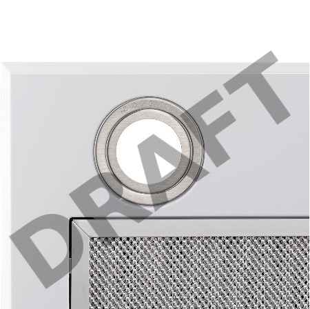 Вытяжка  Krona Ameli 600 white PB встраивается в навесной шкафчик отвод / циркуляция Макс. производительность 550 куб. м/ч ширина для установки 60 см мощность 68 Вт мощность двигателя 65 Вт механическое управление тихий двигатель