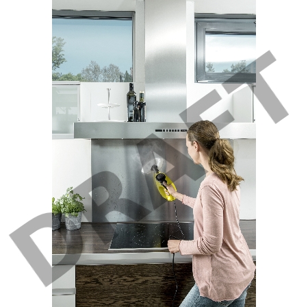 Пароочиститель ручной Karcher SC 1 1200Вт желтый