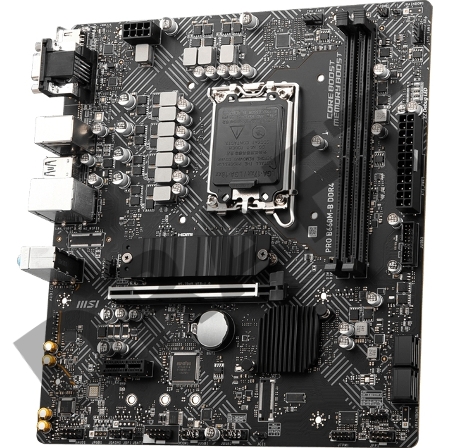 Материнская плата MSI PRO B660M-B DDR4 (LGA1700, B660, 2xDDR4, mATX, VGA+HDMI)