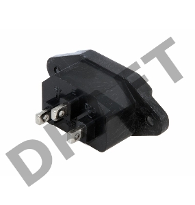 Сетевое гнездо на корпус REXANT