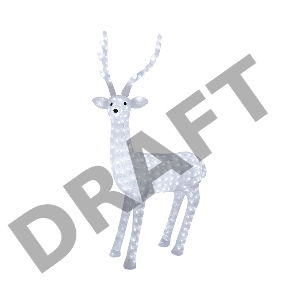 Акриловая светодиодная фигура 