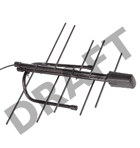 ТВ антенна комнатная для цифрового телевидения DVB-T2, RX-252 REXANT