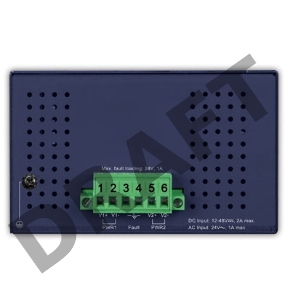 Коммутатор PLANET IFGS-1822TF IP30 Industrial 16-Port 10/100TX + 2-Port Gigabit TP/SFP Combo Ethernet Switch (-40~75C, dual redundant power input on 12-48VDC / 24VAC terminal block)