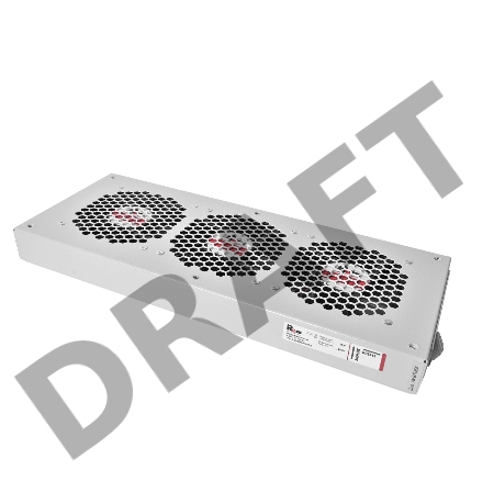 Модуль вентиляторный ЦМО, 36V-48V, 2 вентилятора, колодка R-FAN-3J-36V-48V