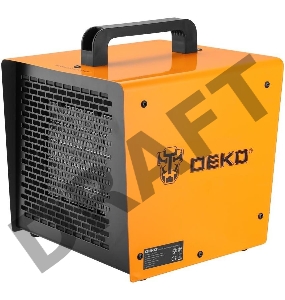 Тепловая пушка электрическая Deko DKIH3300 3300Вт желтый/черный