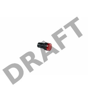 Индикатор Ø30  220V  красный LED  REXANT