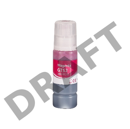 Чернила Sakura M0H55AE (№GT52 Magenta) для HP, пурпурный, 70 мл., 8000 к.