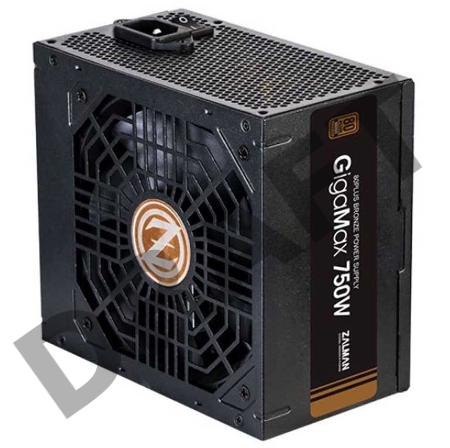 Блок питания Zalman ZM750-GVII, 750W, ATX12V v2.31, EPS, APFC, 12cm Fan, 80+ Bronze, Retail