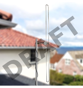 FM антенна наружная для приема радиостанций FM/УКВ диапазона, RX-553 REXANT