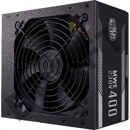 Блок питания Cooler Master MWE White, 400W, ATX, 120mm, 6xSATA, 1xPCI-E(6+2), APFC, 80+ White CLM-MPE-4001-ACABW-EU