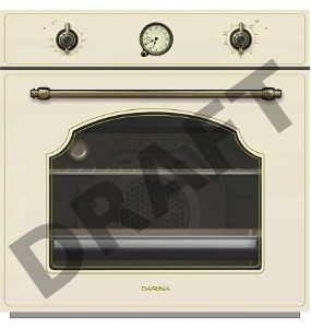 Духовой шкаф Электрический Darina 2V8 BDE 112 707 Bg бежевый, встраиваемый