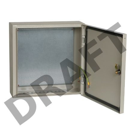 Корпус металлический ЩМП-4.4.1-0 74 У2 IP54 ИЭК YKM40-441-54 размеры 400х400х150 мм