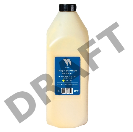 Тонер + девелопер NVP для Xerox Phaser 6510, 6280, WorkCenter 6515 Type1 (500г) Yellow