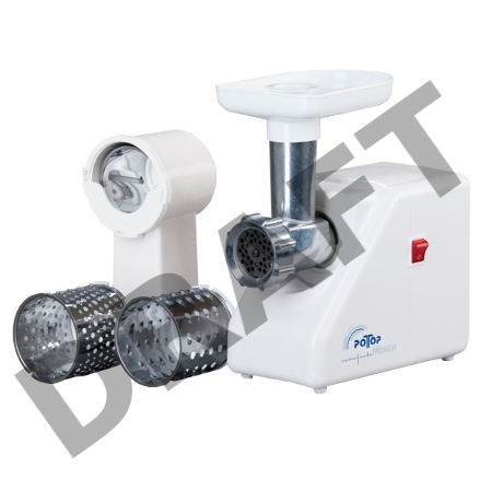 Мясорубка Ротор-Дива-Р ЭМШ 35/300-4 (с овощерезкой) с функцией реверс, Барнаул