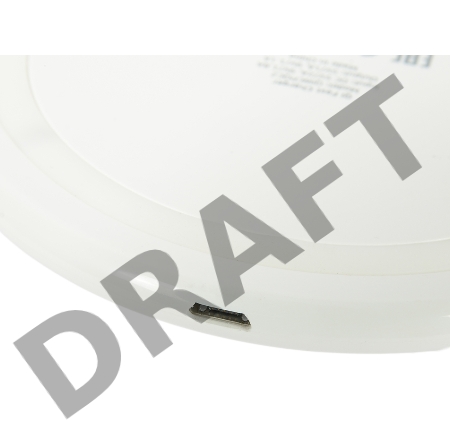 Зарядное устройство Deppa Беспроводное (Qi Fast Charger, 10W, стандарт Qi, белый)