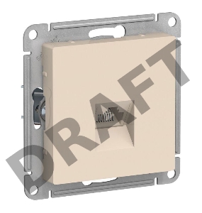 Механизм розетки компьютерной ATLAS DESIGN RJ45 беж. SchE ATN000283
