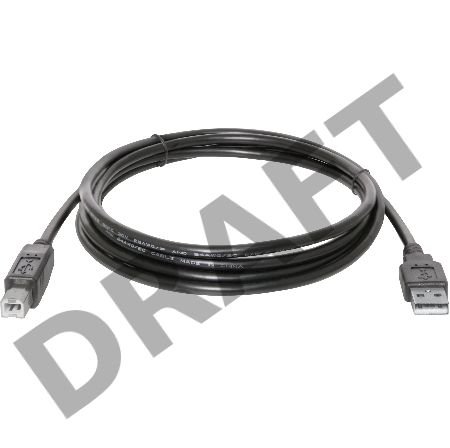 Кабель USB Defender USB04-10 USB2.0 AM-BM, 3.0м (83764)