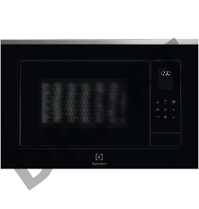 Встраиваемая микроволновая печь ELECTROLUX LMS4253TMX / с грилем, объем 25 л., высота 390 мм, цвет черный/нерж. Сталь