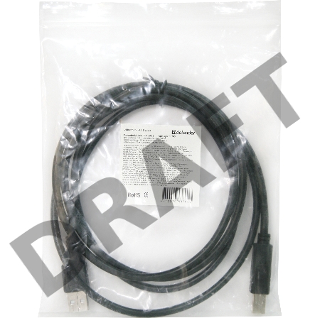 Кабель USB Defender USB04-10 USB2.0 AM-BM, 3.0м (83764)