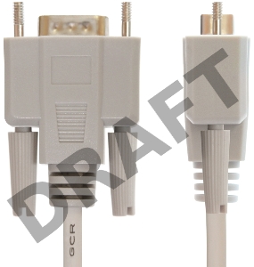 Кабель Greenconnect COM RS-232 порта соединительный 1.8m GCR-DB9CM2M-1.8m, 9M AM / 9M AM Premium, серый, пластиковый пакет