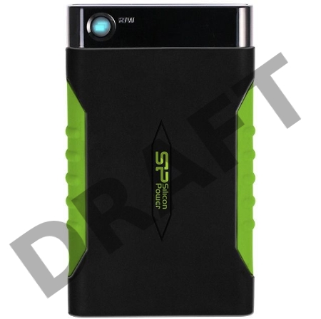 Внешний жесткий диск Silicon Power USB 3.0 2Tb SP020TBPHDA15S3K A15 Armor 2.5