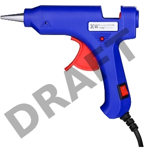 Клеевой пистолет Deko DKGG30 30Вт SET4 30Вт 5гр/мин стерж.:7мм