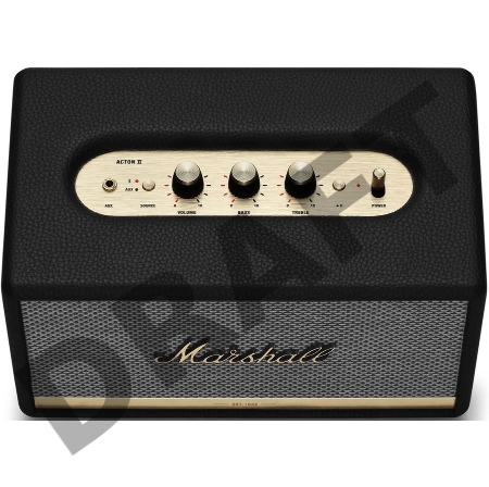 Колонка порт. Marshall Action II черный 60W 2.1 BT/3.5Jack 10м