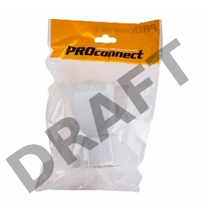 Розетка переносная с/з белая 16 А PROCONNECT