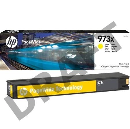 Картридж струйный HP 973XL F6T83AE желтый для HP PW Pro 477dw/452dw (7000стр.)