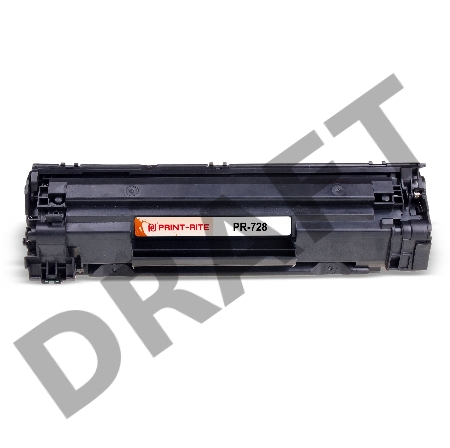 Картридж лазерный Print-Rite TFH898BPU1J PR-728 728 черный (2100стр.) для Canon i-Sensys MF4410/4430/4450/4550D