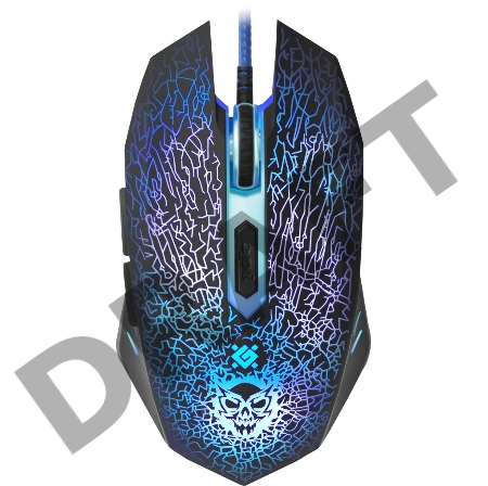 Мышь Defender Shock GM-110L [52110] {Проводная игровая мышь, оптика,6кнопок,800-3200dpi}
